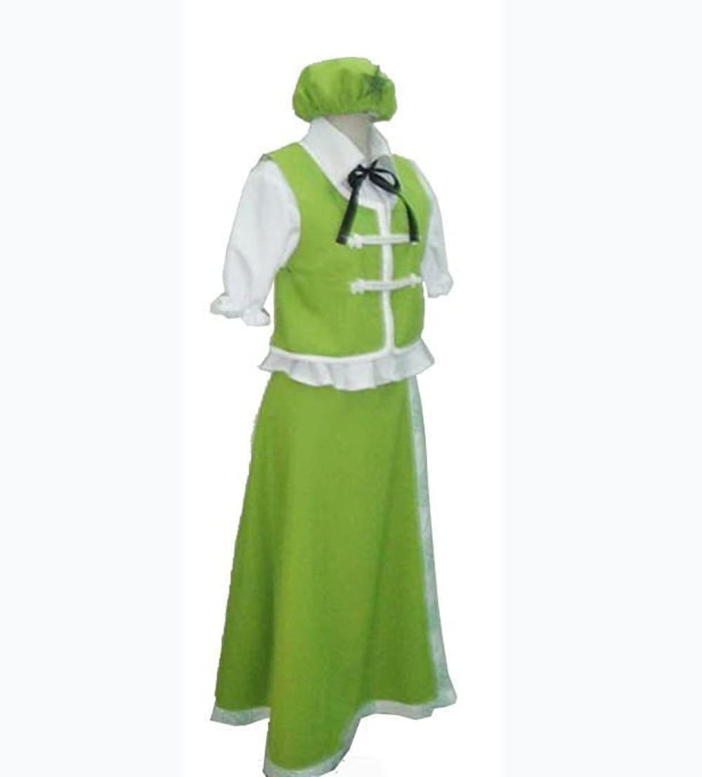 Amazon.co.jp: cos2020 東方紅魔郷 紅美鈴 コスプレ 衣装 cosplay  
