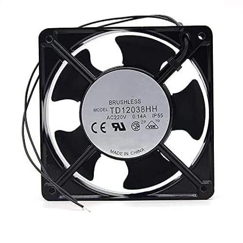 CZVJUKBYP 220V 0.14A 12038 Cooling Fan 120X120X38mm