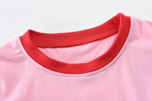 Little Girls Short Pajamas Sets Cotton Cat Sleepwear Toddler Pjs Summer Clothes Kids Bunny Jammies Sets Size 1-7T2