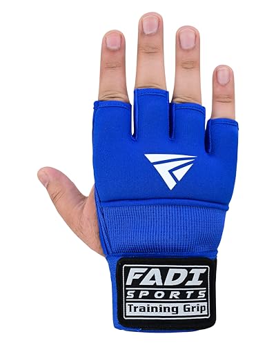 Image of Gel Boxing Hand Wraps Inner Gloves for Men & Women, Quick Slip-On Padded Knuckle Protection with Wrist Support for MMA, Muay Thai & Kickboxing, Heavy Bag & Martial Arts