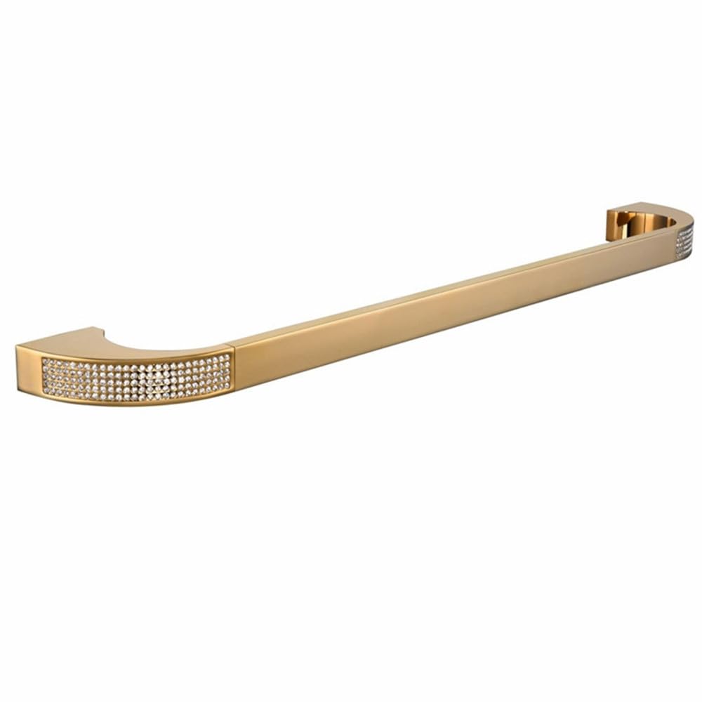 Étagère salle de bain cristal et or : la solution de rangement chic