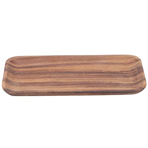 Sushi Tray-25x12.5x2cm Bandeja rectangular de madera para sushi japonés Vajilla para servicio familiar y de restaurante(25cm*12.5cm*2cm) Cover