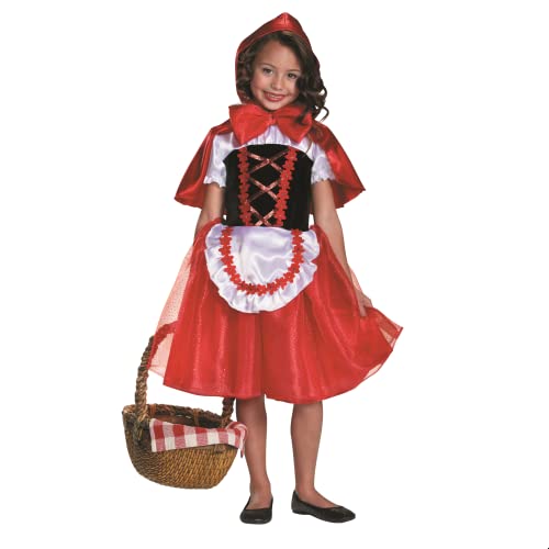 Disfraz Caperucita Roja Mediano 7-8 años miniatura 1