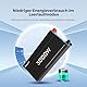 Renogy 3000W/6000W 12V zu 230V Reiner Sinus Wechselrichter mit Netzvorrangschaltung, Spannungswandler mit 2 Europäische Steckdose für Haushaltsgeräten
