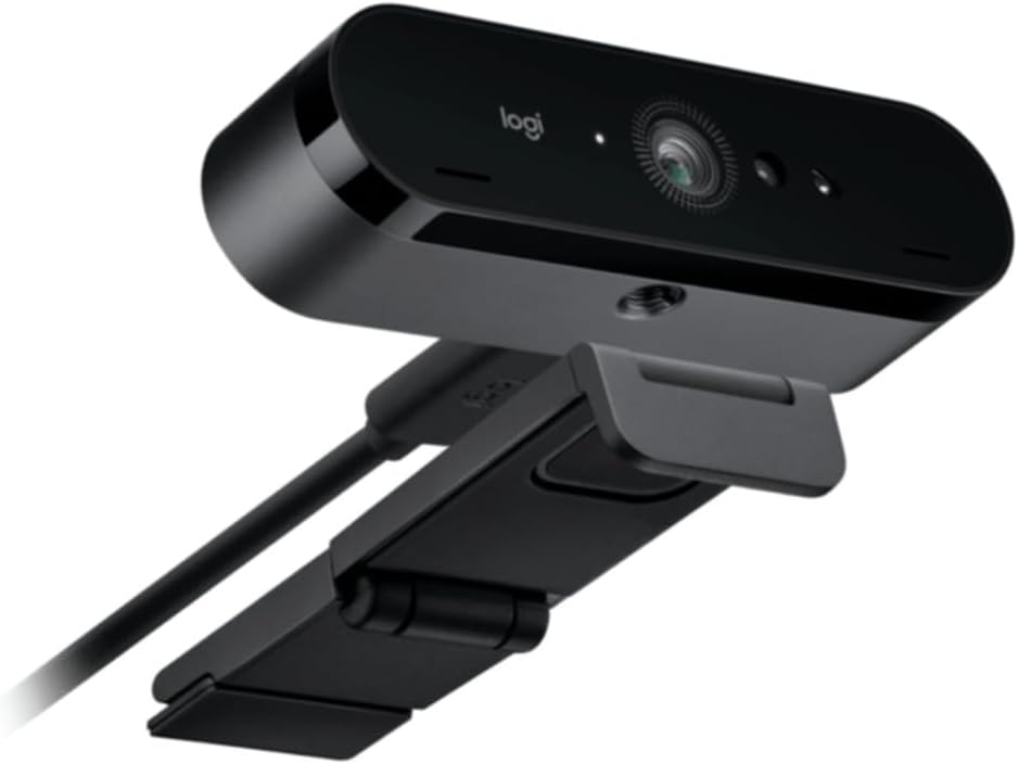 Logitech Brio 4K Webcam 13 Mp 4096 X 2160 Pixels USB Graphite, W129160249 (2160 Pixels USB Graphite)
