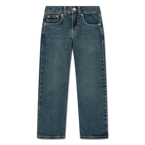 Boys' Loose Straight Fit Jeans - image 1