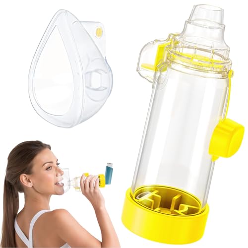 Image of Inhaler Spacer for Adult and Kids NESSI OTC SPACER (Yellow /Adult)