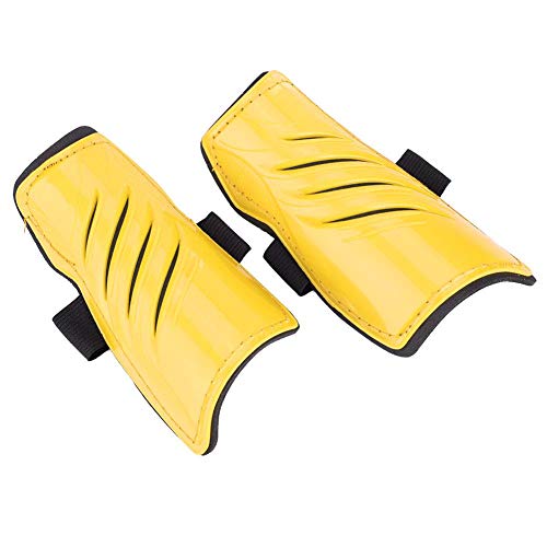 POCREATION Caneleiras de futebol, 14 cm x 8 cm x 3,18 cm, podem ser limpas para praticar jogadores d