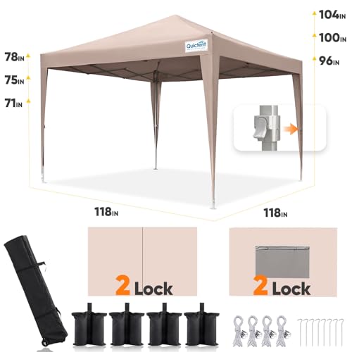 Quictent 10x10 Pop Up Canopy