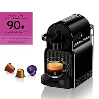 Nespresso Inissia EN80.B Macchina per Caffè Espresso, Black
