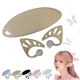 Elf Ear Headphones, Elf Headphones, Elf Ear Headphones Bluetooth, Elf Headphones Wireless, IPX4 Water Resistant, Dual Microphone Noise Reduction, Elf In-Ear Earbuds with Charging Case (Yellow)