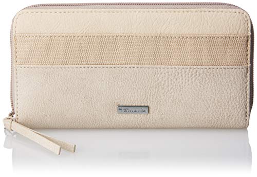 Preisvergleich Produktbild Tamaris Damen Khema Big Zip Around Wallet Geldbörse Beige (Pepper Comb)
