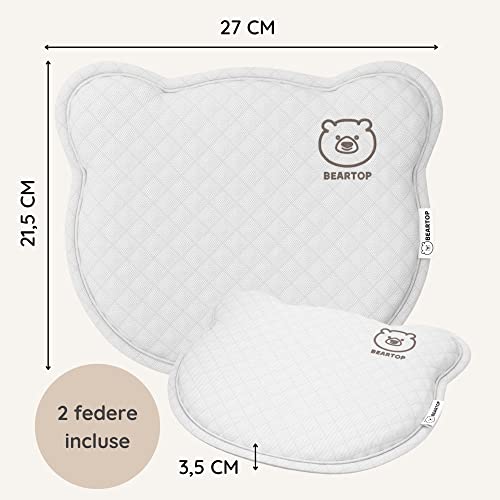 BEARTOP BEARPROTECT Cuscino neonato contro la