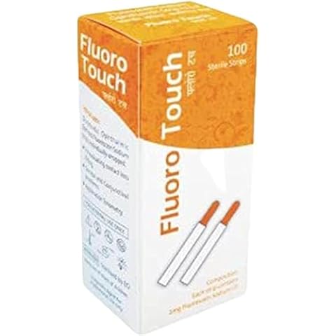 KASHSURG Ophthalmic Fluoro Touch Strips - 100 Cover