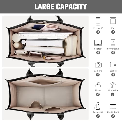 KALIDI PVC Kraft Paper Tote