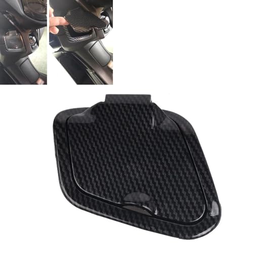 Werkzeugkasten Aufbewahrungsdeckel ABS Seitentasche Schutzabdeckung Ladegerät wasserdichte Kappe kompatibel mit Yamaha NMAX125 NMAX155 NMAX 125 155 V1 V2 N-MAX 2020 2021 2022 2023