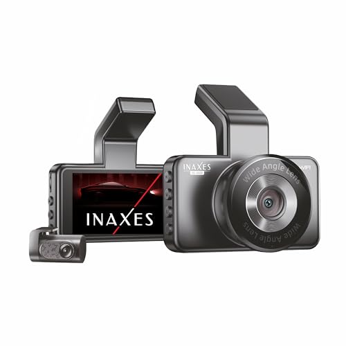 Image of DC 202D Quad HD Dual Channel Dashcam (Front+Rear - 2026 Edition) with 3 inch IPS Display | F True 2K, Rear True FHD Res | 4MP Front Camera | ADAS| with | WiFi & APP Support | G-Sensor |