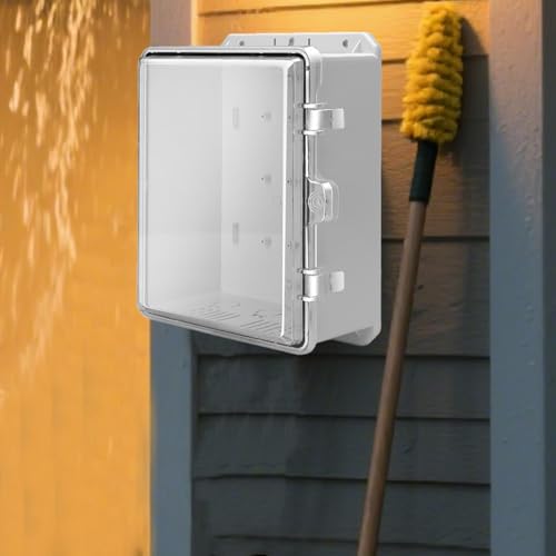 Boîtier de jonction électrique à installation facile et capot transparent - 6