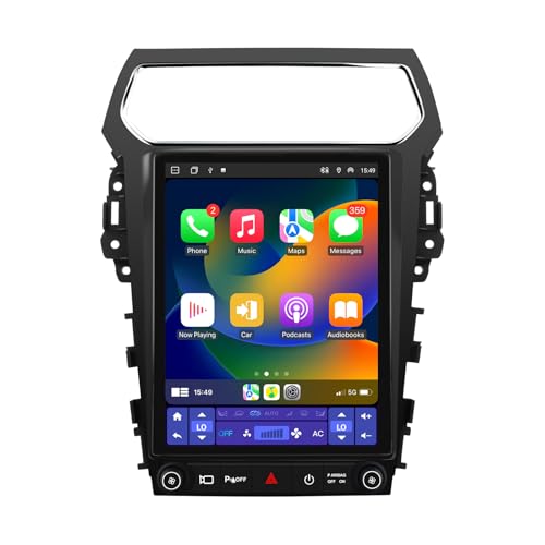AWESAFE [4GB+64GB] for Ford Explorer Radio Upgrade 2011-2019, Android System 8 Core 12.1