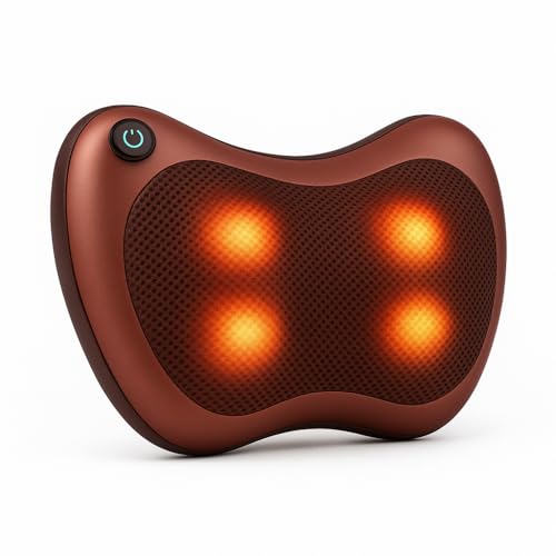 Almofada Massageadora Shiatsu 4 Pontos de Massagem com Aqueciment...
