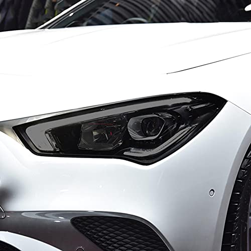 OPisuda Auto koplamp beschermfolie transparant zwart TPU film decoratie accessoires, Voor Mercedes Benz C118 2019-heden: - Image 4