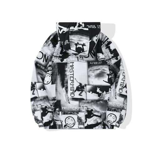 Image of SNOW DREAMS Boys Waterproof Rain Jacket Windbreaker Lightweight Coat Kids Raincoat Outerwear