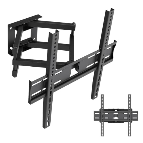 Maclean Support Mural TV réglable 32-70" VESA 400x400 Noir