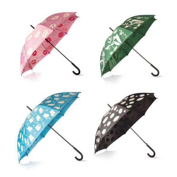 Parapluie de camouflage sous la pluie avec motif lèvres originales et tendance