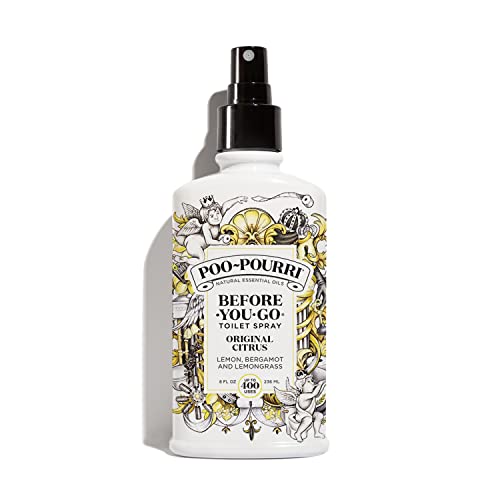 Poo-Pourri Before-You- go Toilet Spray, 8 Fl Oz (Pack of 1), Original Citrus Scent