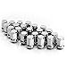 ZOFFI 1/2-20 Lug Nuts 23pcs - Compatible with 1987-2018 Jeep Wrangler JK, 2002-2012 Jeep Liberty, 1993-2010 Jeep Grand Cherokee Aftermarket Wheel - Chrome Closed End Solid Lug Nuts