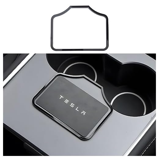 otuiaim [2 ×] Limitador de Posición de Llave de Tarjeta compatible con Tesla Model 3 / Model Y Key Card, Porta Tarjetas Clave Posicionador, mantener Tarjeta en Consola Central o Reposabrazos del Coche