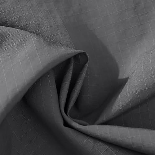 Mens Waterproof Zipper Hooded Jacket Long Sleeve Lightweight Windbreaker Outdoor Workwear Cardigan with Chest Pocket3