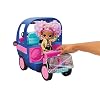 LOL Surprise 4-in-1 Glamper Fashion Camper with 55+ Surprises Fully-Furnished with Light Up Pool, Water Slide, Bunk Beds, Cafe, Bathroom, Closet, Vanity, BBQ Grill, and DJ Booth - Gift for Ages 6+