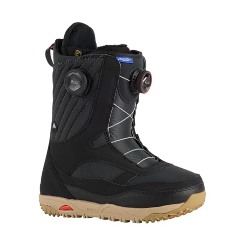 Burton Women's Limelight BOA Snowboard Boots, Size 8.5, Black