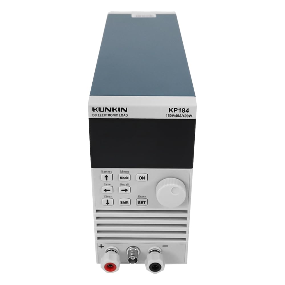 DC KP184 Tester di Carico Elettronico 400 W - Singolo Canale, 4 Modalità CC/CV/CW/CR, Programmabile, Schermo LCD