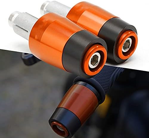 Motorcycle CNC Handlebar Gear Balanced Plug Slider Handle Bar End Grips for GSXS750 GSXS 750 GSX-S1000 GSXS 1000 All Year (Color : Red)