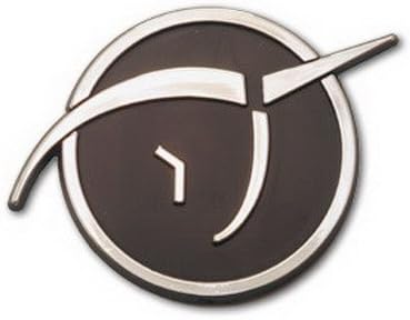 Black/Chrome Unicorn Car Emblem