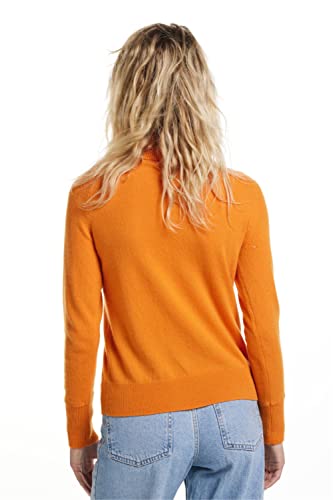 Image of EURKEA Women's Turtleneck 100% Cashmere Sweater, Long Sleeves Pullover Winter Top for Women, Gift Ready