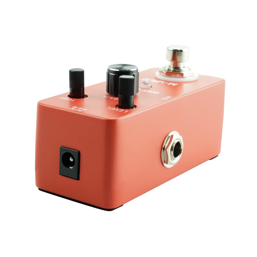 M-Vave Dist-British Pedal - Distorsion avec une tonalité "Marshall" britannique classique