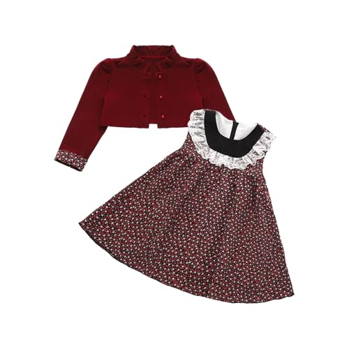 Robe avec veste d'extérieur bébé fille pour habillage facile