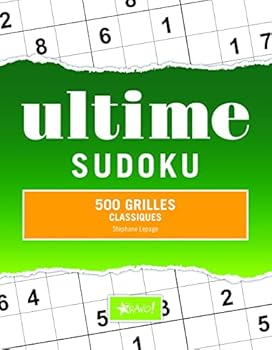 Paperback Ultime sudoku: 500 grilles classiques [French] Book