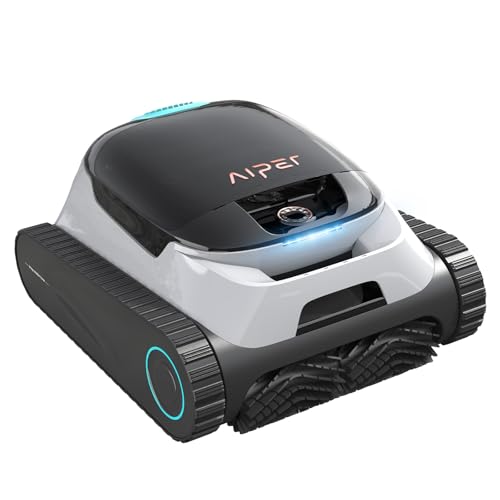 AIPER Scuba N1 Cordless Robotic Pool Cleaner, Wall & Waterline & Floor Cleaning, Smart Navigation,...