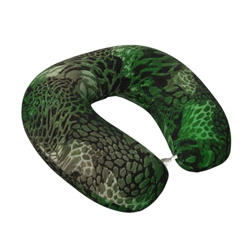 Almohada de poliéster negro para cuello y hombros miniatura 2