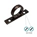Dura Faucet DF-SA155-ORB RV Shower Hose Guide Ring - Mounting Screws Included (Oil Rubbed Bronze)