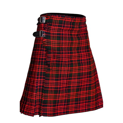Image of 8 Yard Mens Kilt - Authentic Tartan Kilt for Men Highland Outfit for Weddings & Traditional Scottish Wear