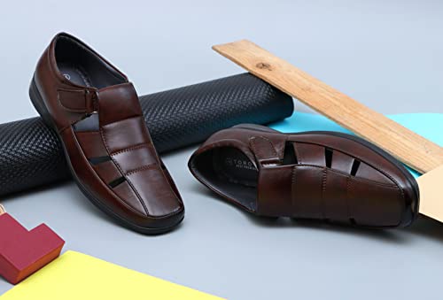 Image of YLF Men's Casual Fisherman Driving Sandal