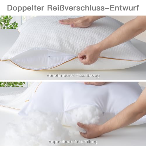 Kopfkissenset für Wasserbetten BedStory 80×80 cm