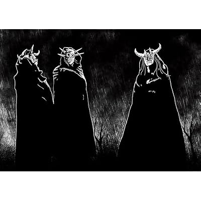 Free League MORK Borg Gamemaster Screen - Five-Paneled Roleplaying Game Tool with Demonic Art