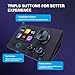 TreasLin Stream Controller Deck with12 Customizable Macro Keys to Trigger Actions in OBS Twitch YouTube for Content Creators Stream Dock Compatible with PC & Mac N3 Black Macro Keypad