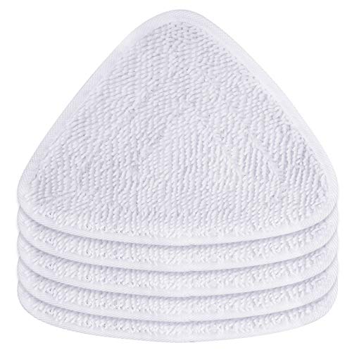 5 Stück Ersatzbezug Steam Mop Pads für Vileda 100 Hot Spray Mop, Familienpackung, Power Pads Ersatzbezüge für Vileda Steam Dampfreiniger